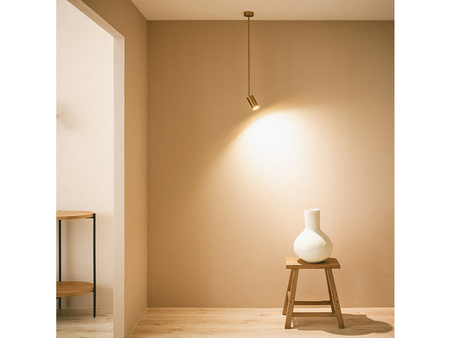 Suspension Métal Divine Doré