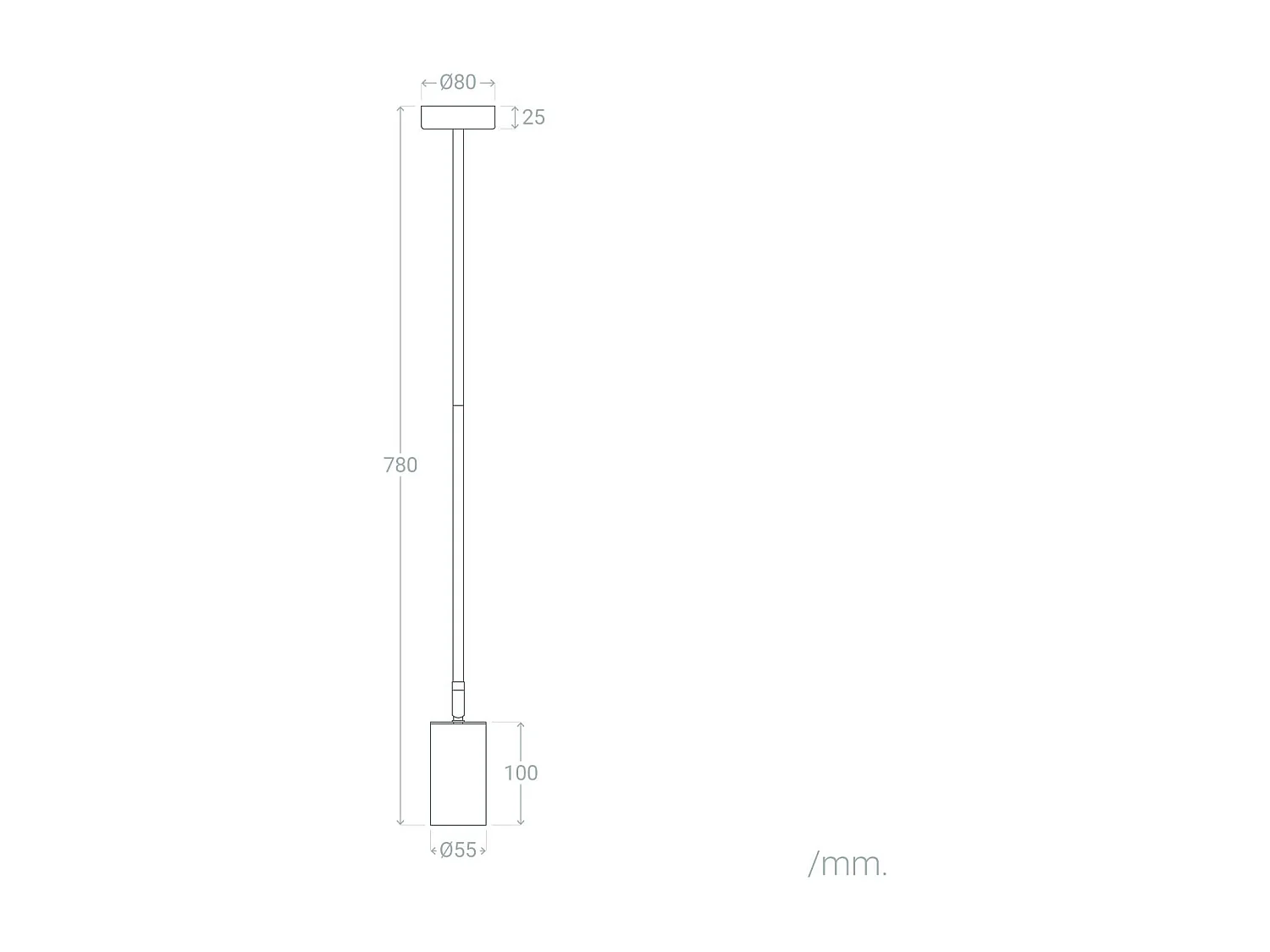 Suspension Métal Divine Doré