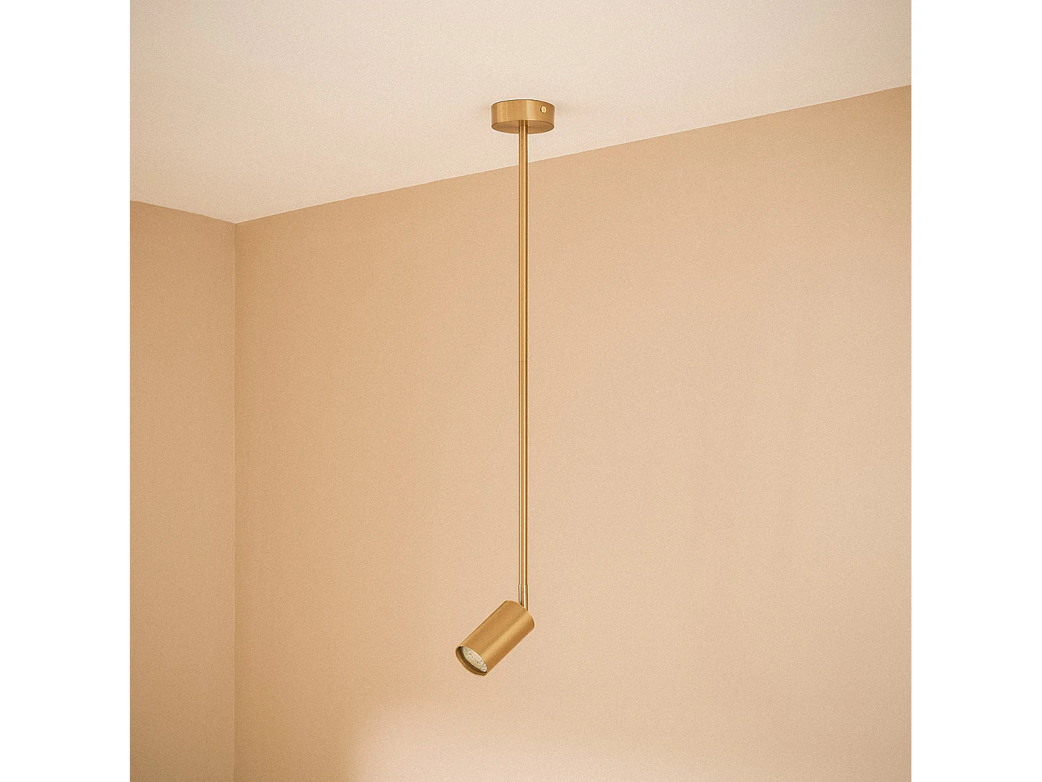 Lámpara de Techo Orientable Aluminio Divine Dorado