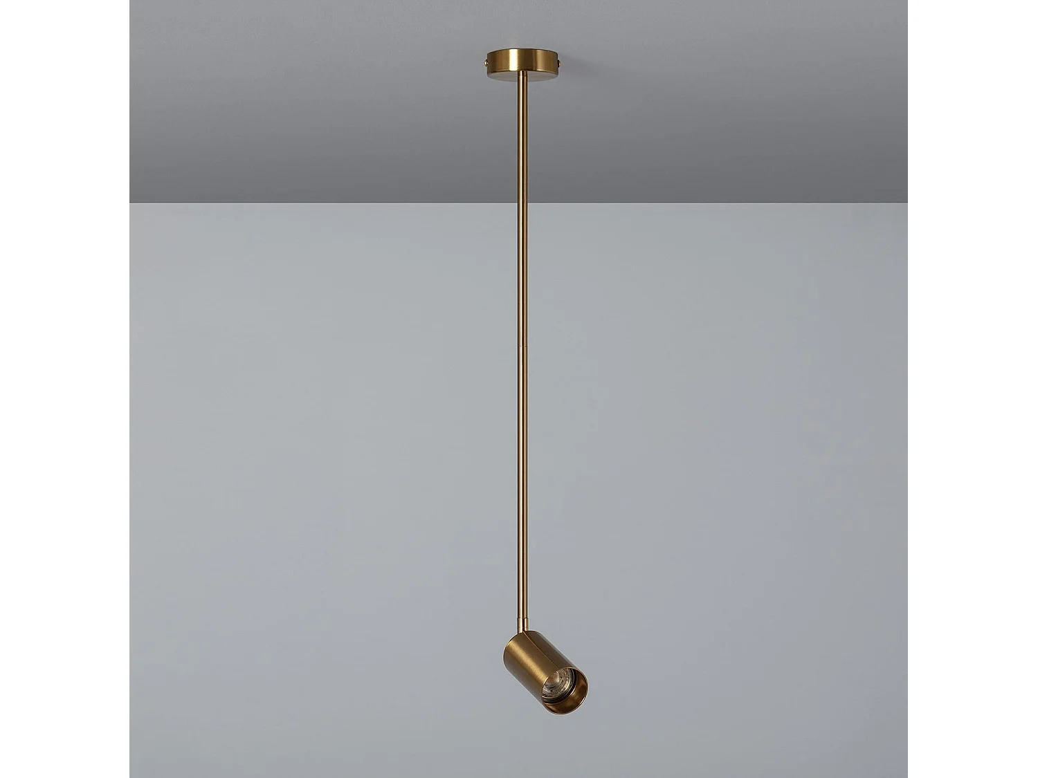 Lámpara de Techo Orientable Aluminio Divine Dorado