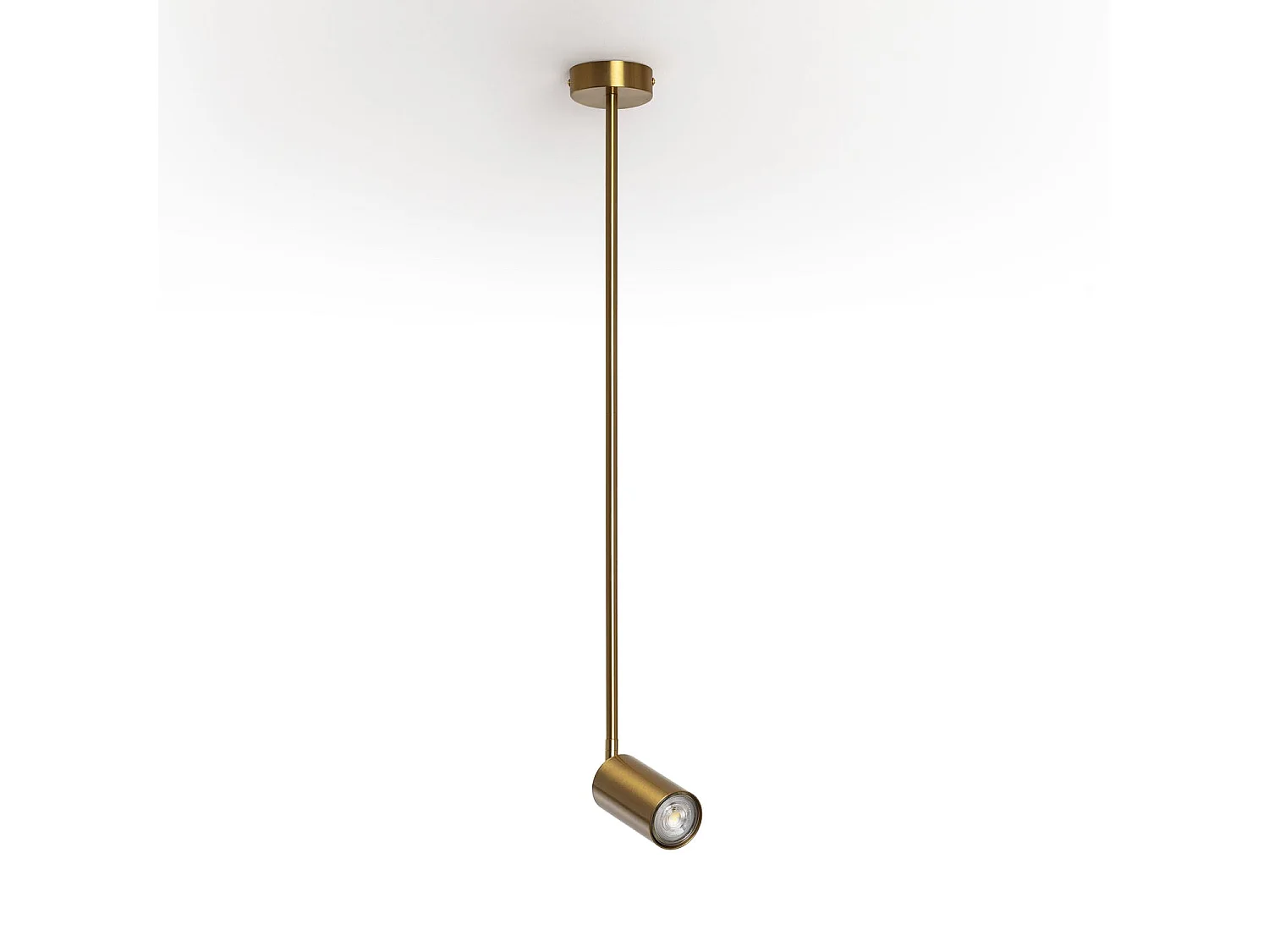Lámpara de Techo Orientable Aluminio Divine Dorado