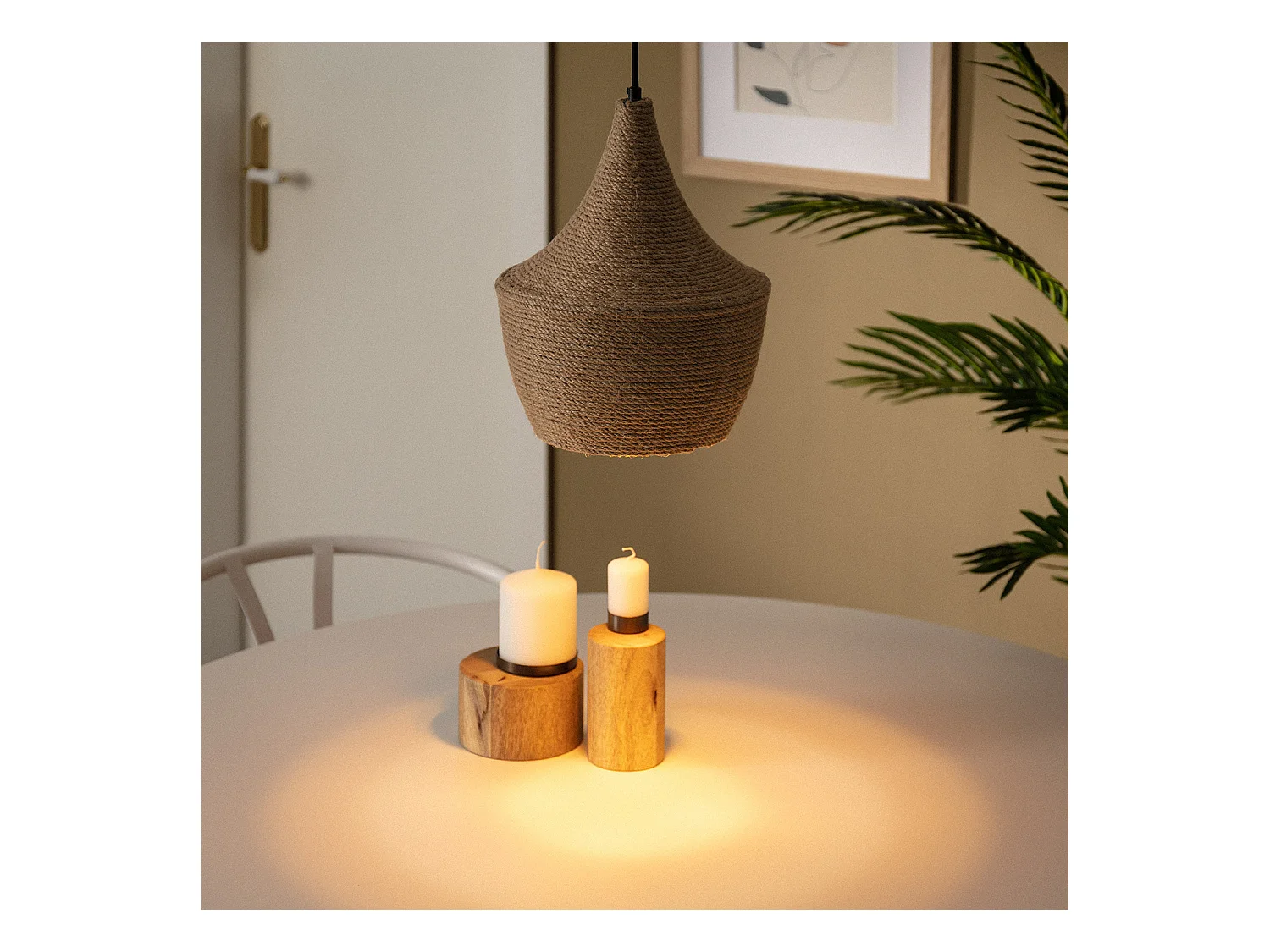 Suspension Métal Mercury Naturel