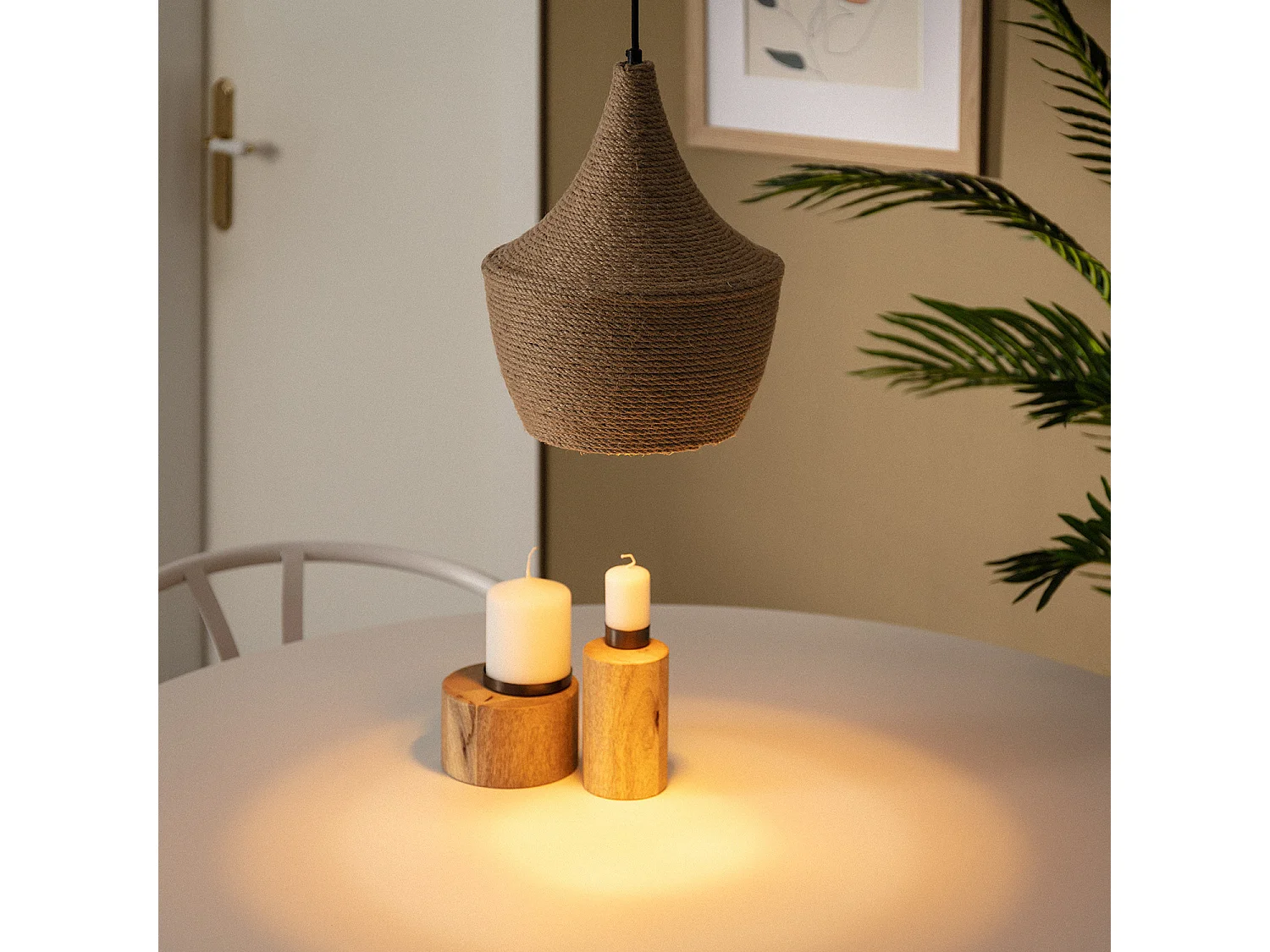 Suspension Métal Mercury Naturel