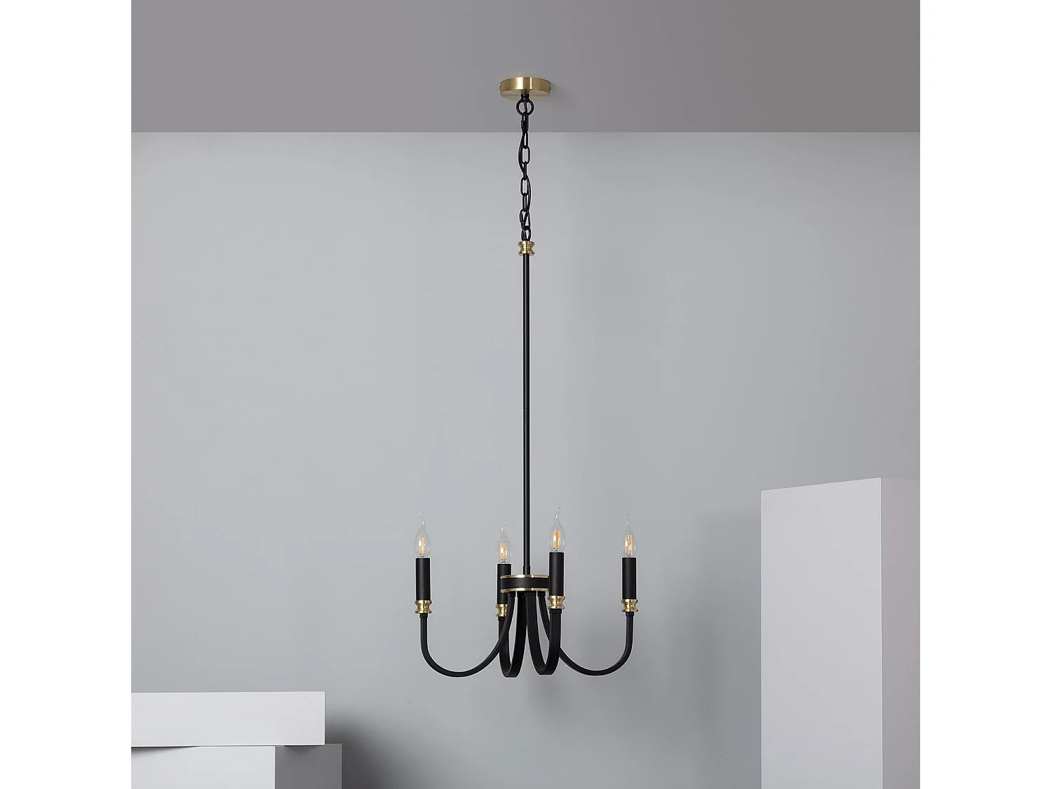 Suspension Araignée Métal Makenduru Noir