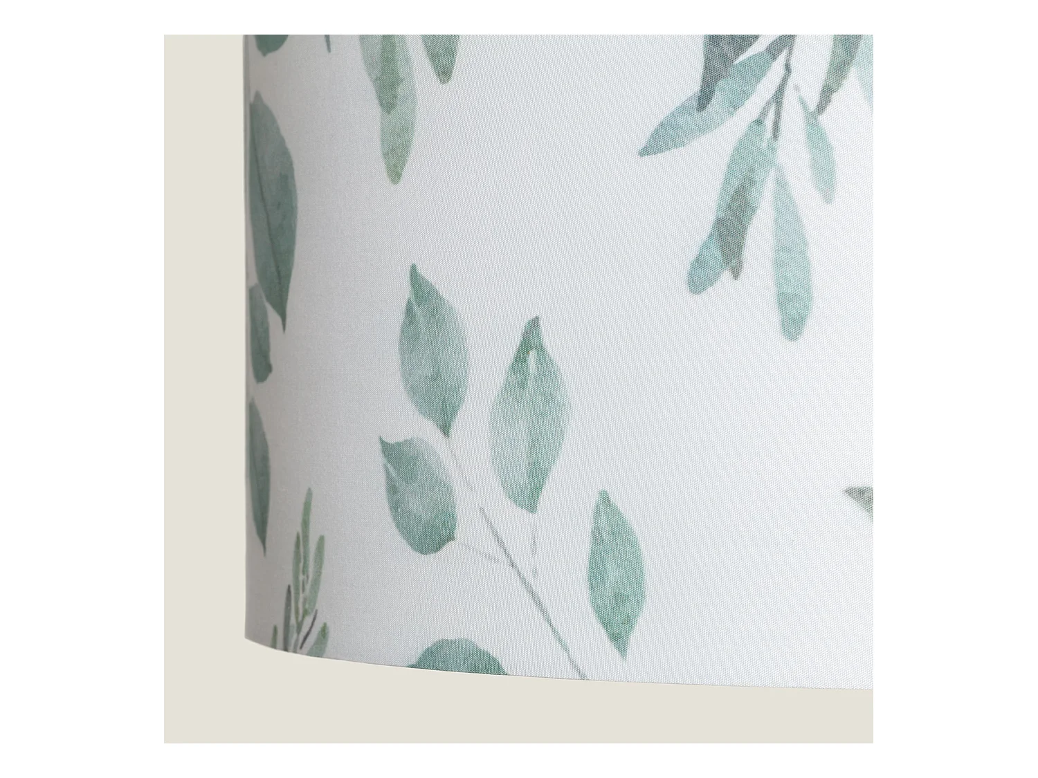 Lámpara Colgante Tela Verdy Blanco