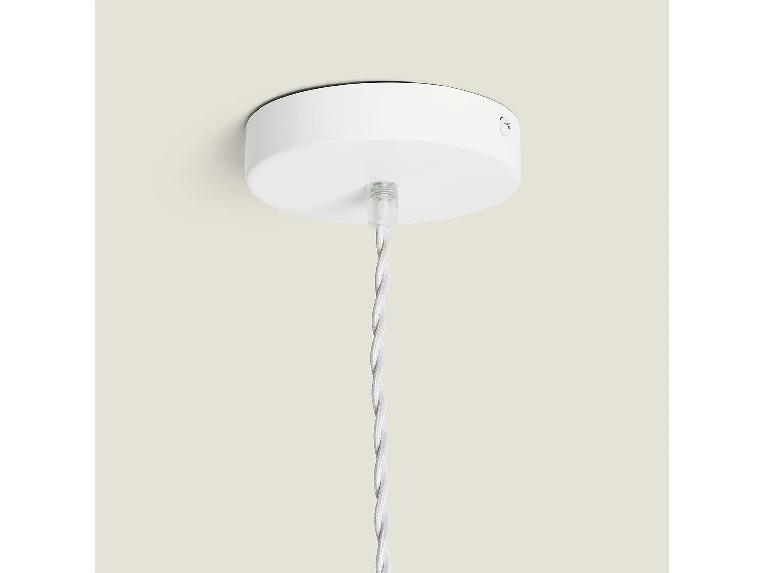 Suspension Textile Verdy Blanc