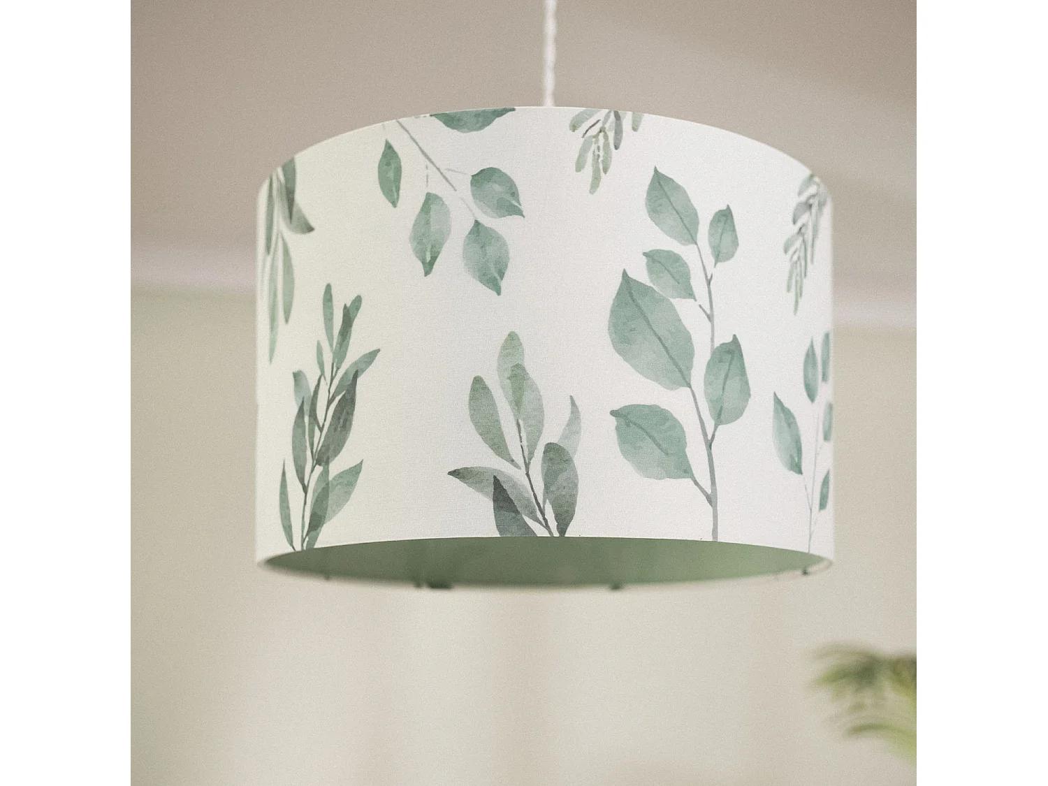 Suspension Textile Verdy Blanc