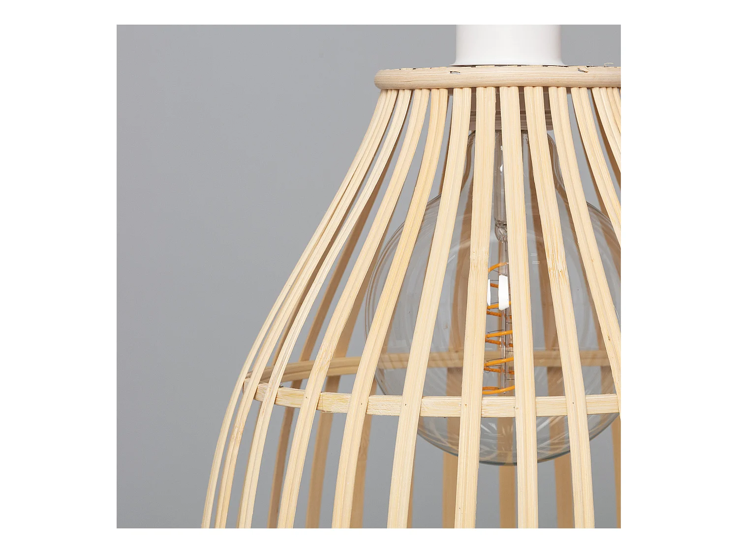 Lámpara Colgante Bambú Zunyi Natural