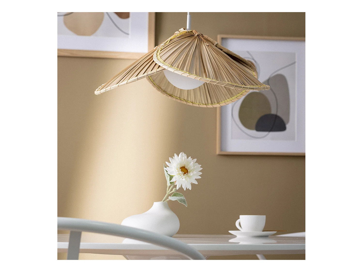 Suspension Fibres Naturelles Majilily Naturel