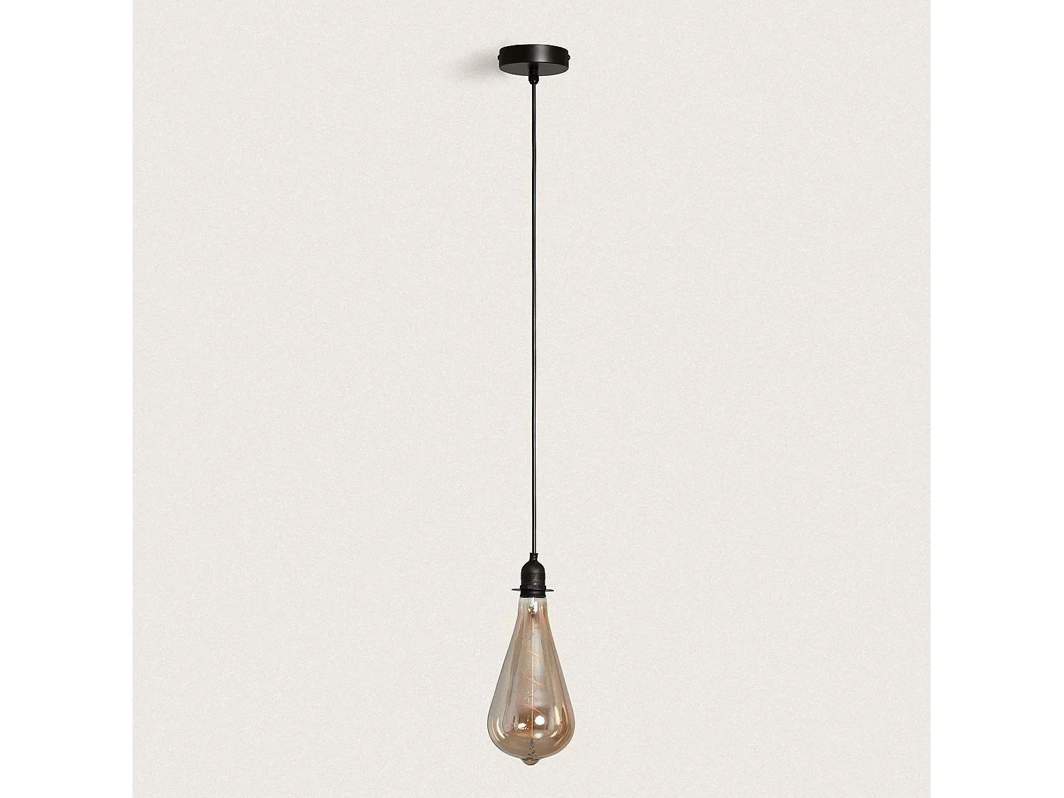Lampe Suspendue Extérieure avec Câble PVC