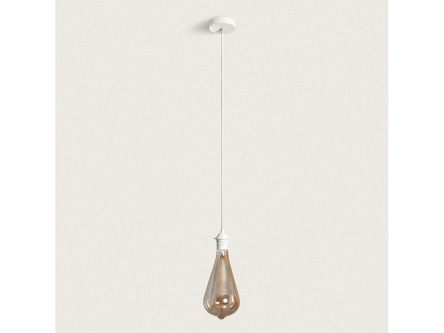 Lampe Suspendue Extérieure avec Câble PVC
