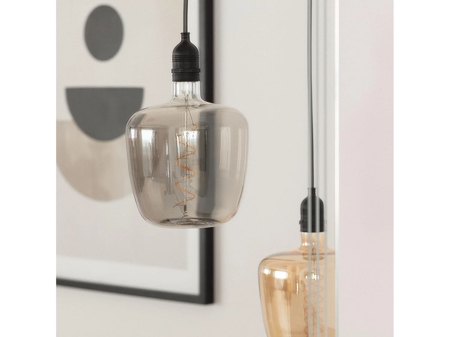 Lampe Suspendue Extérieure avec Câble PVC