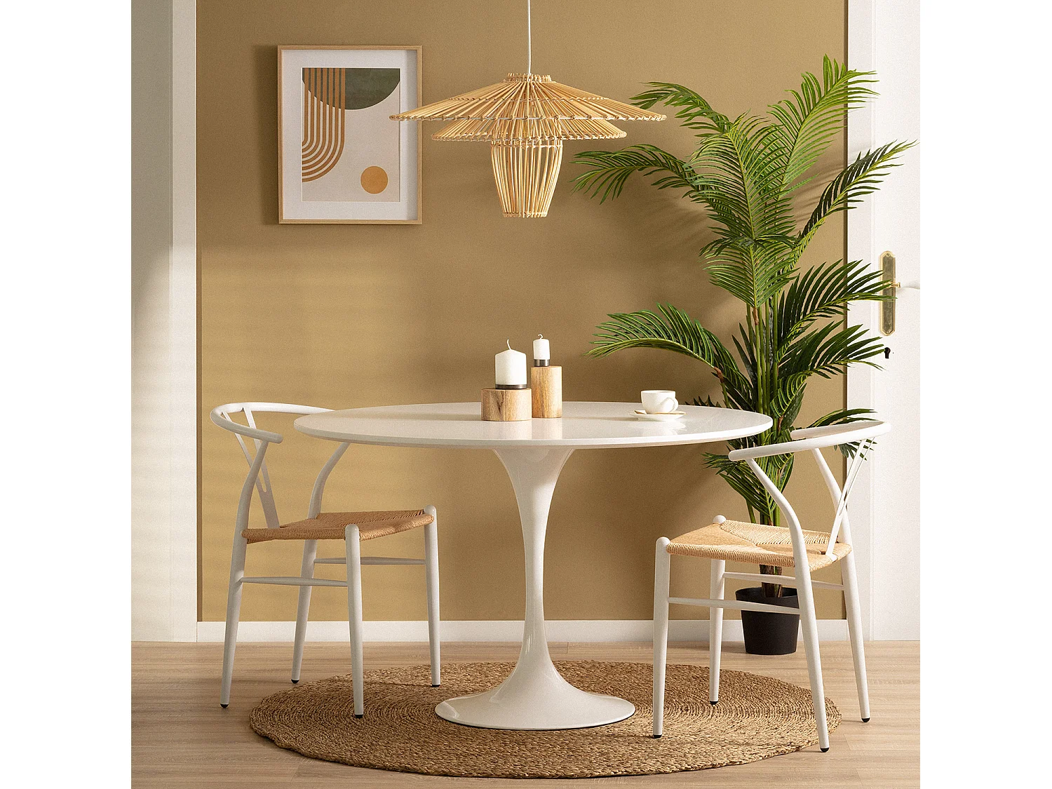 Suspension Bambou Jiang Naturel