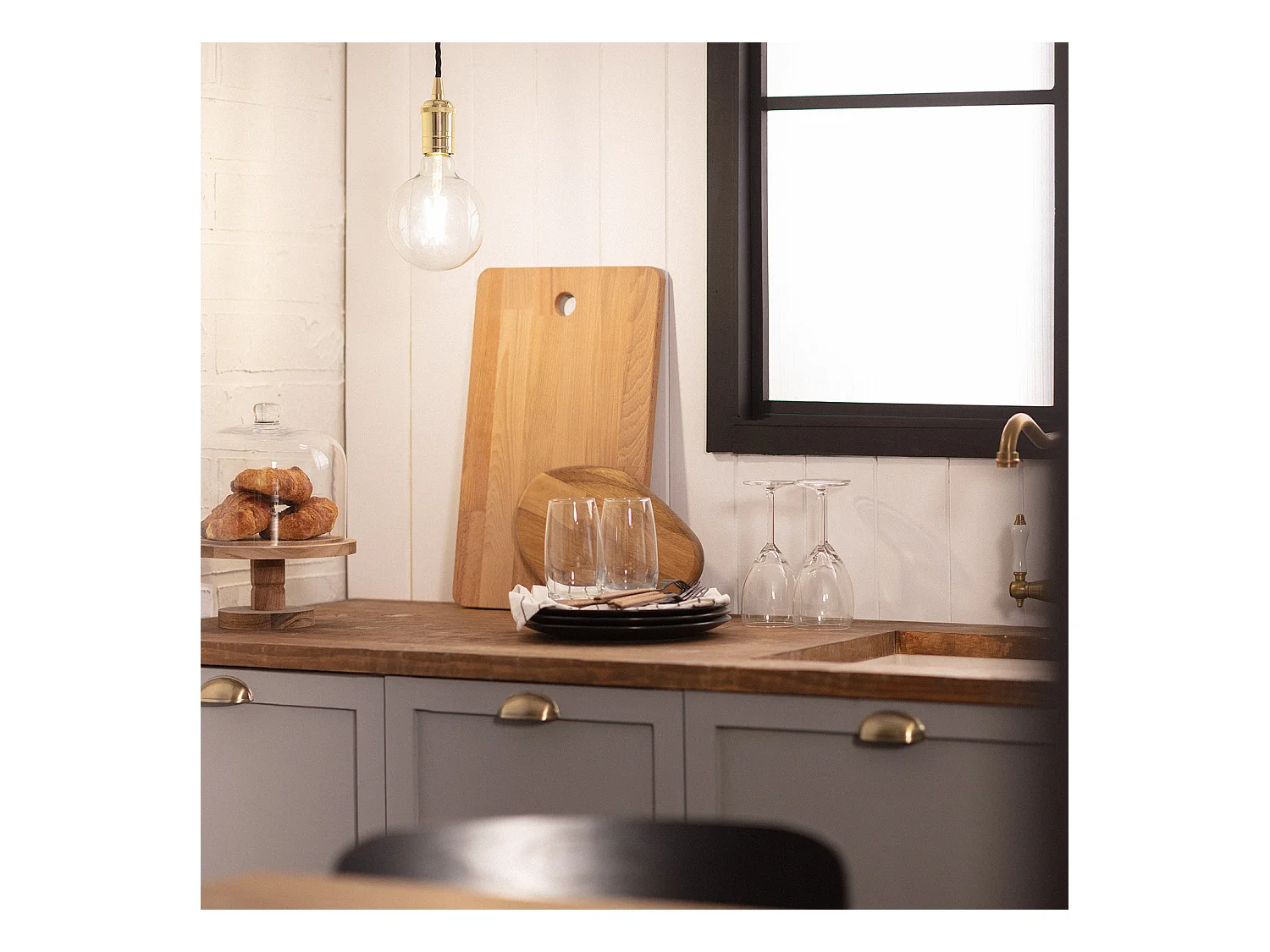 Suspension Métal Sinatra Doré