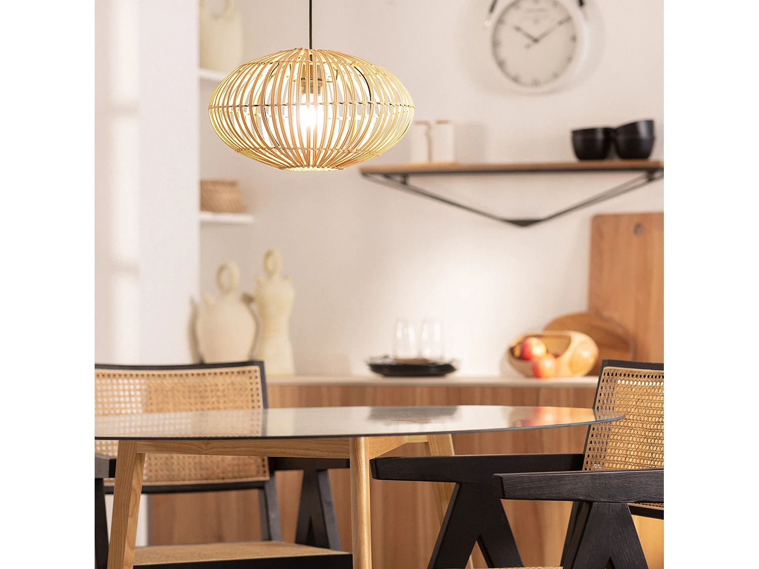 Suspension Bambou Atamach Naturel