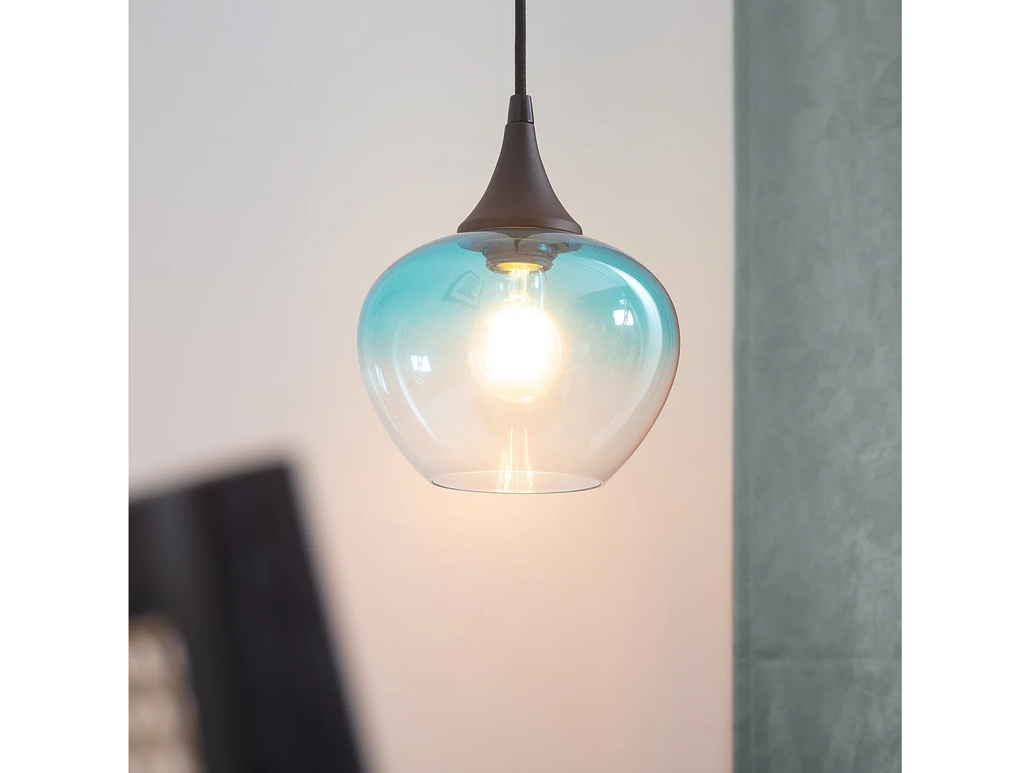 Suspension Verre Manzana Vert