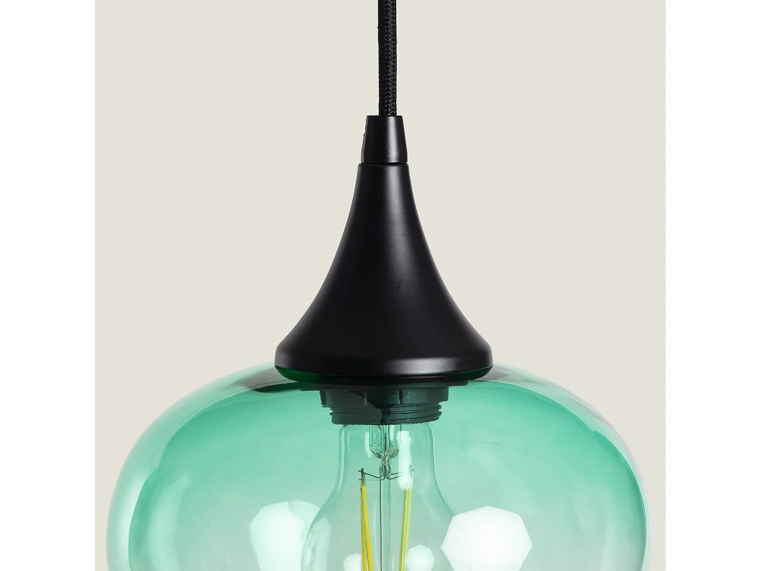 Suspension Verre Manzana Vert