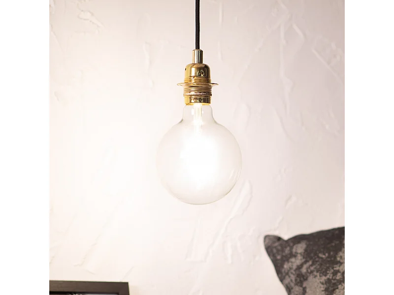 Lampada a Sospensione in Metallo Nhat Oro