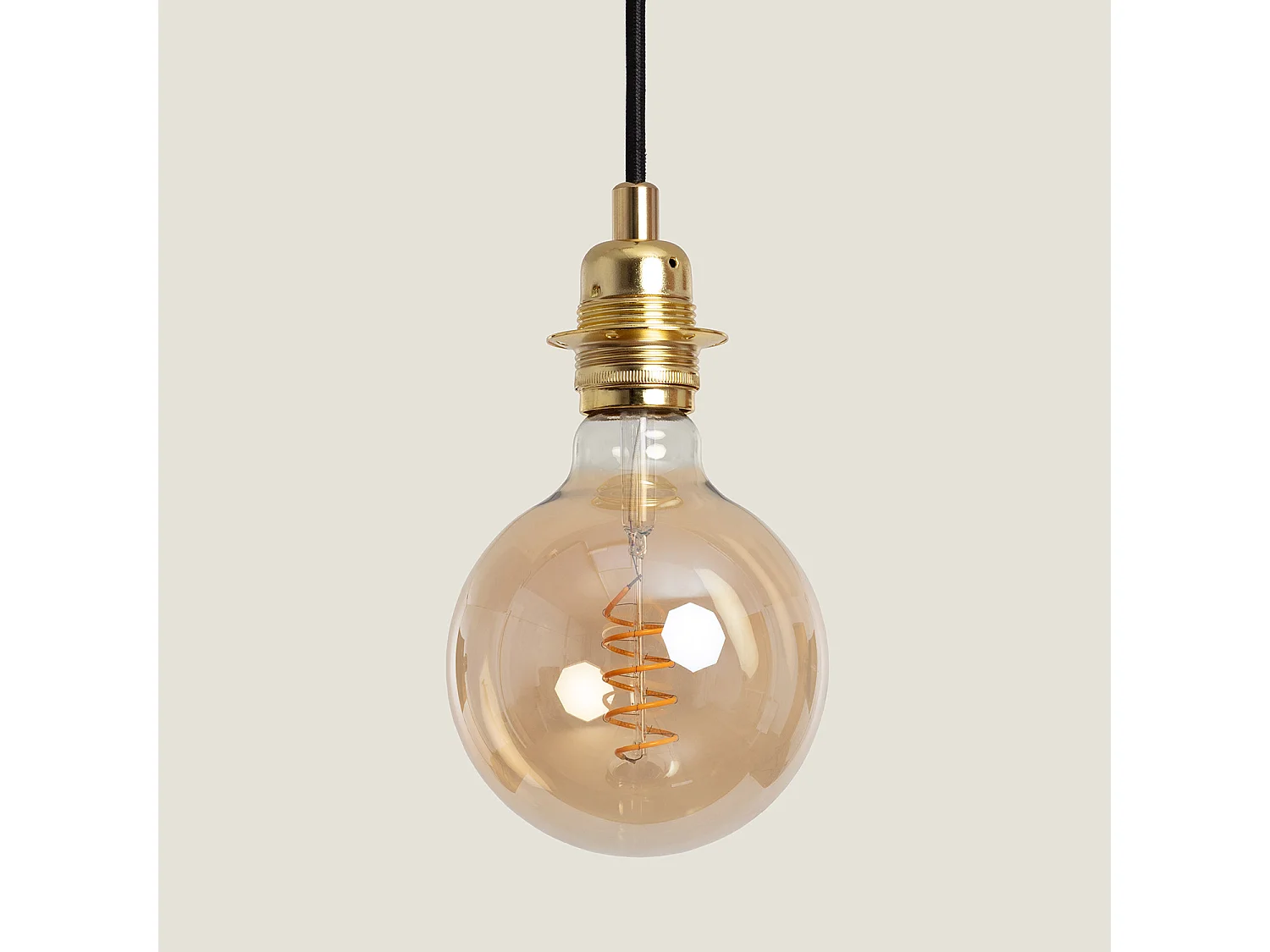 Suspension Métal Nhat  Doré