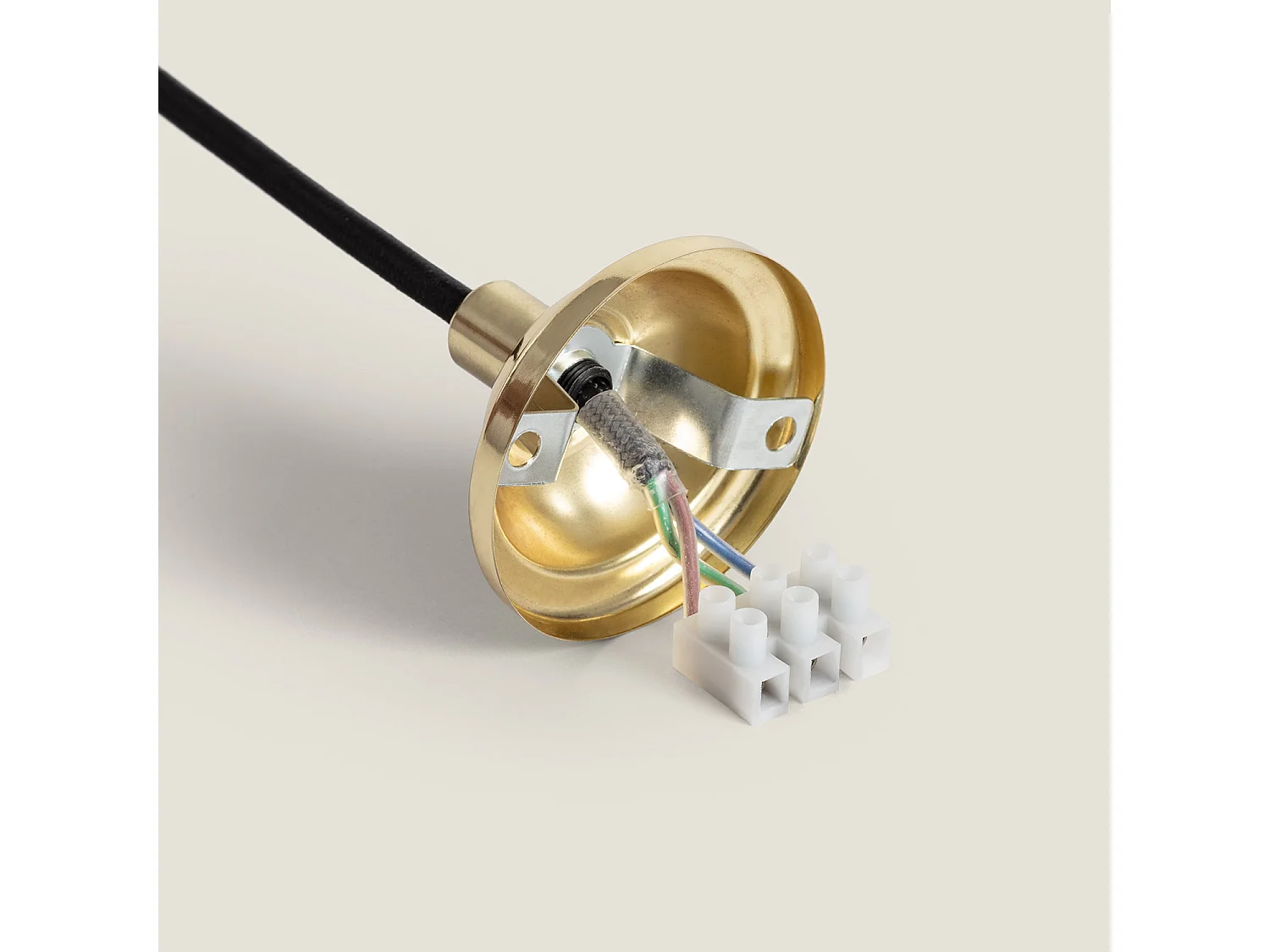 Suspension Métal Nhat  Doré