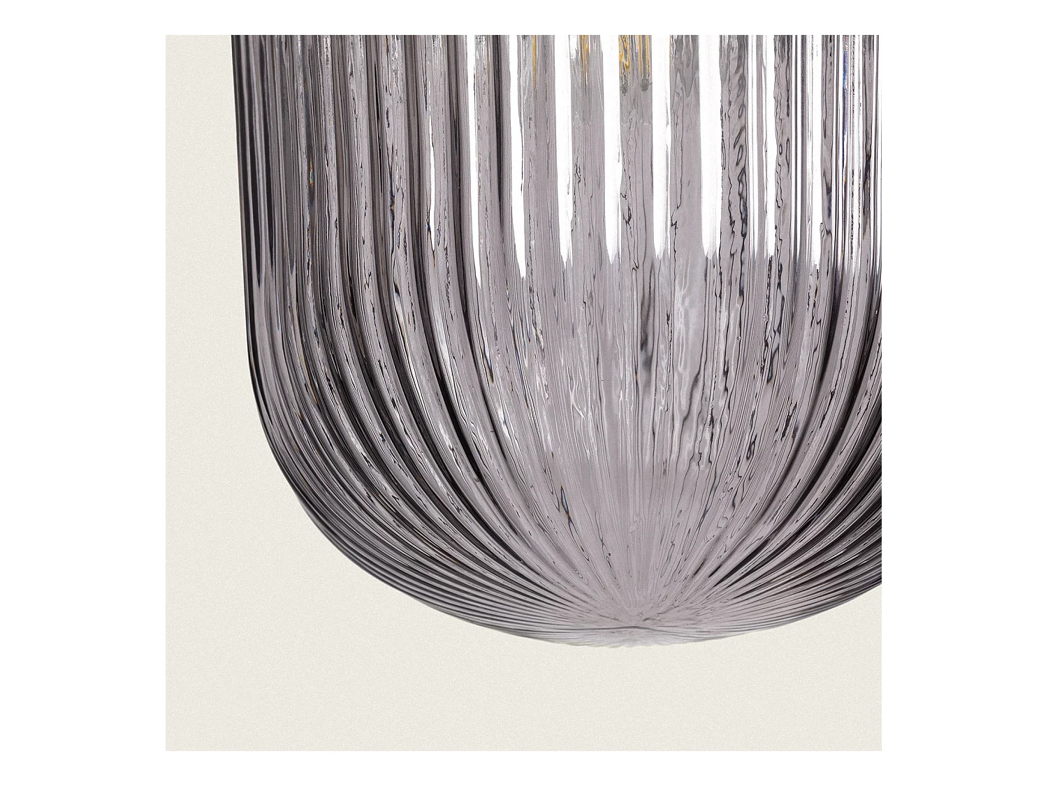 Lámpara Colgante Metal y Cristal Windsor Dorado