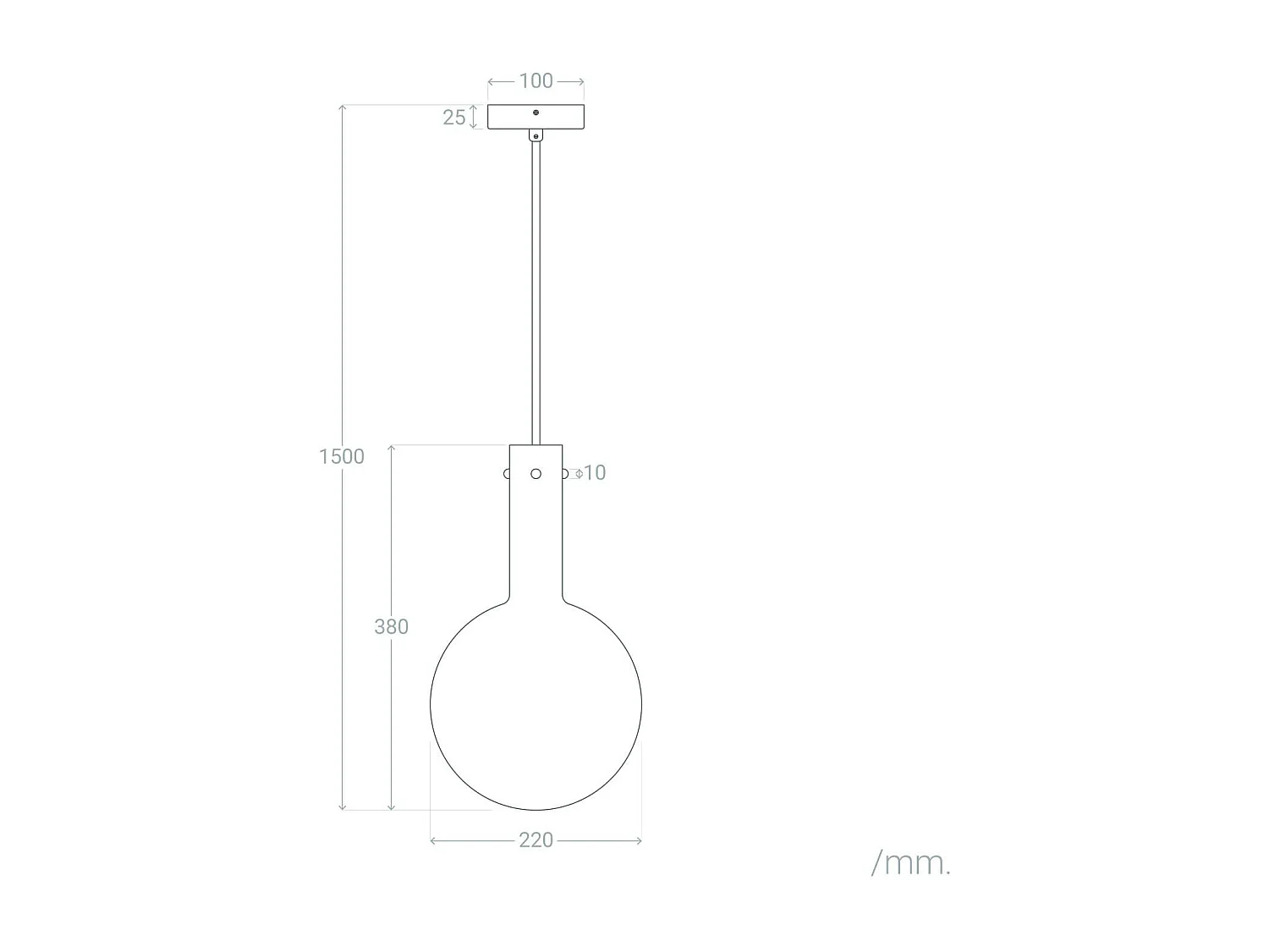 Lámpara Colgante Cristal Olivo Verde Oliva