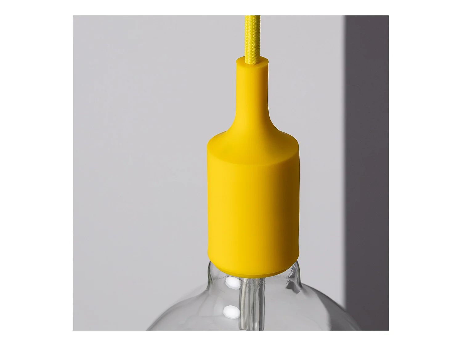 Lámpara Colgante Rubik Amarillo