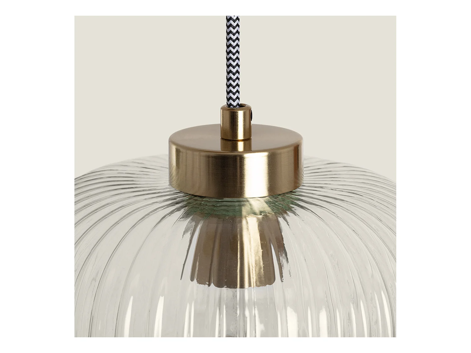 Suspension Verre Tri Wilde Transparent