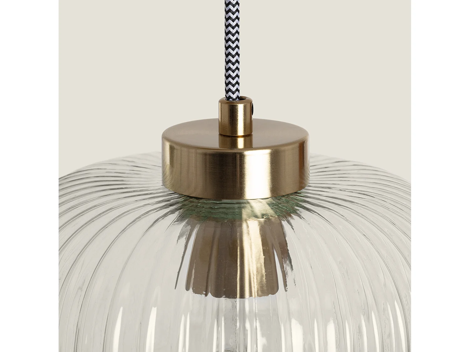 Suspension Verre Tri Wilde Transparent