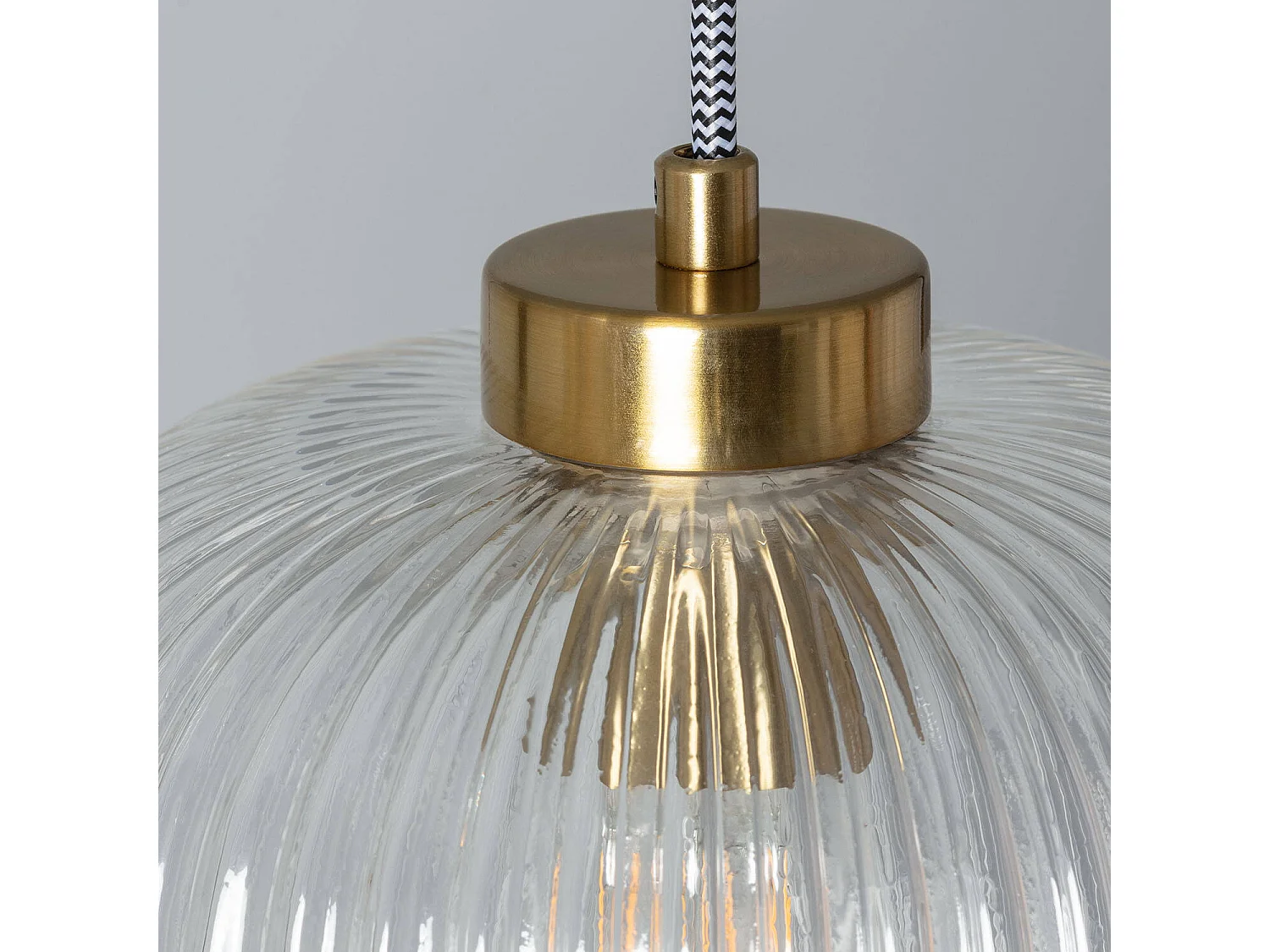 Suspension Verre Tri Wilde Transparent