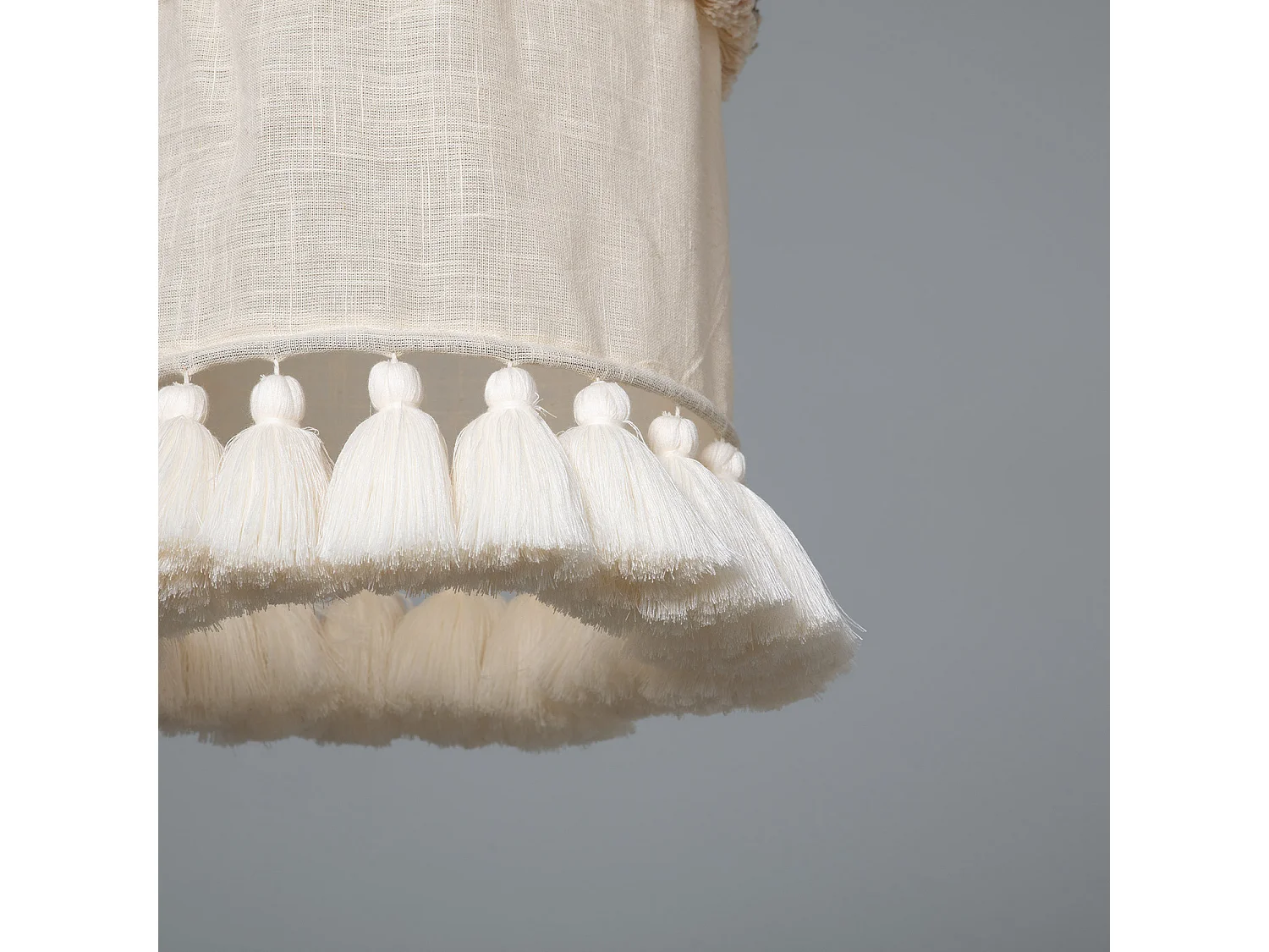 Suspension Coton Haida  Blanc cassé