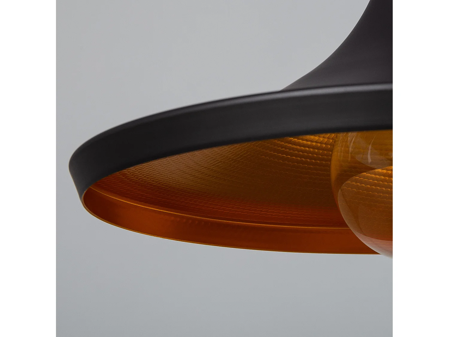 Suspension Métal Presley Noir