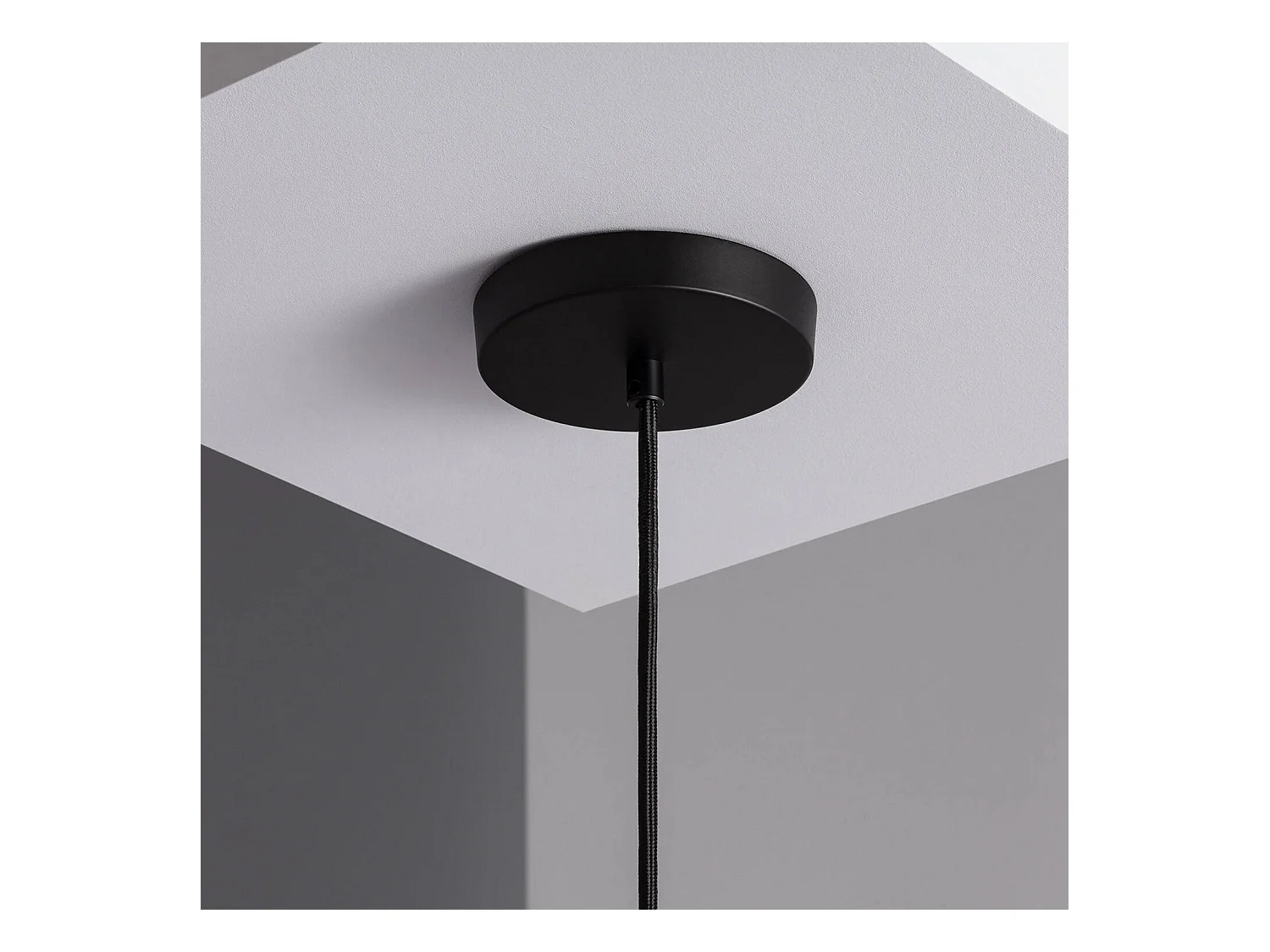 Suspension Verre Royesa Noir