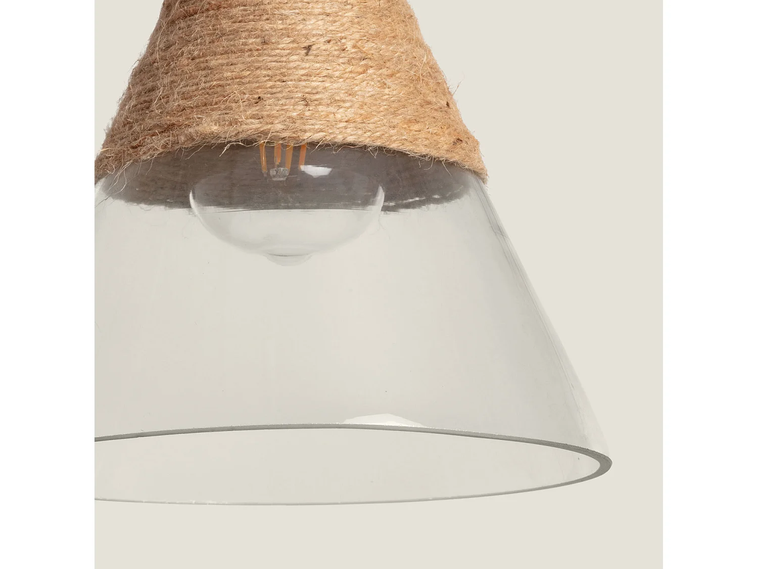 Suspension Verre Royesa Noir