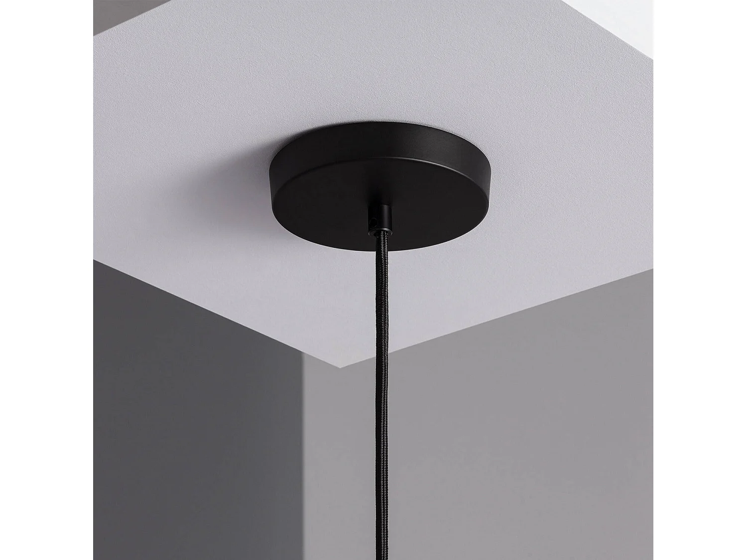 Suspension Verre Royesa Noir