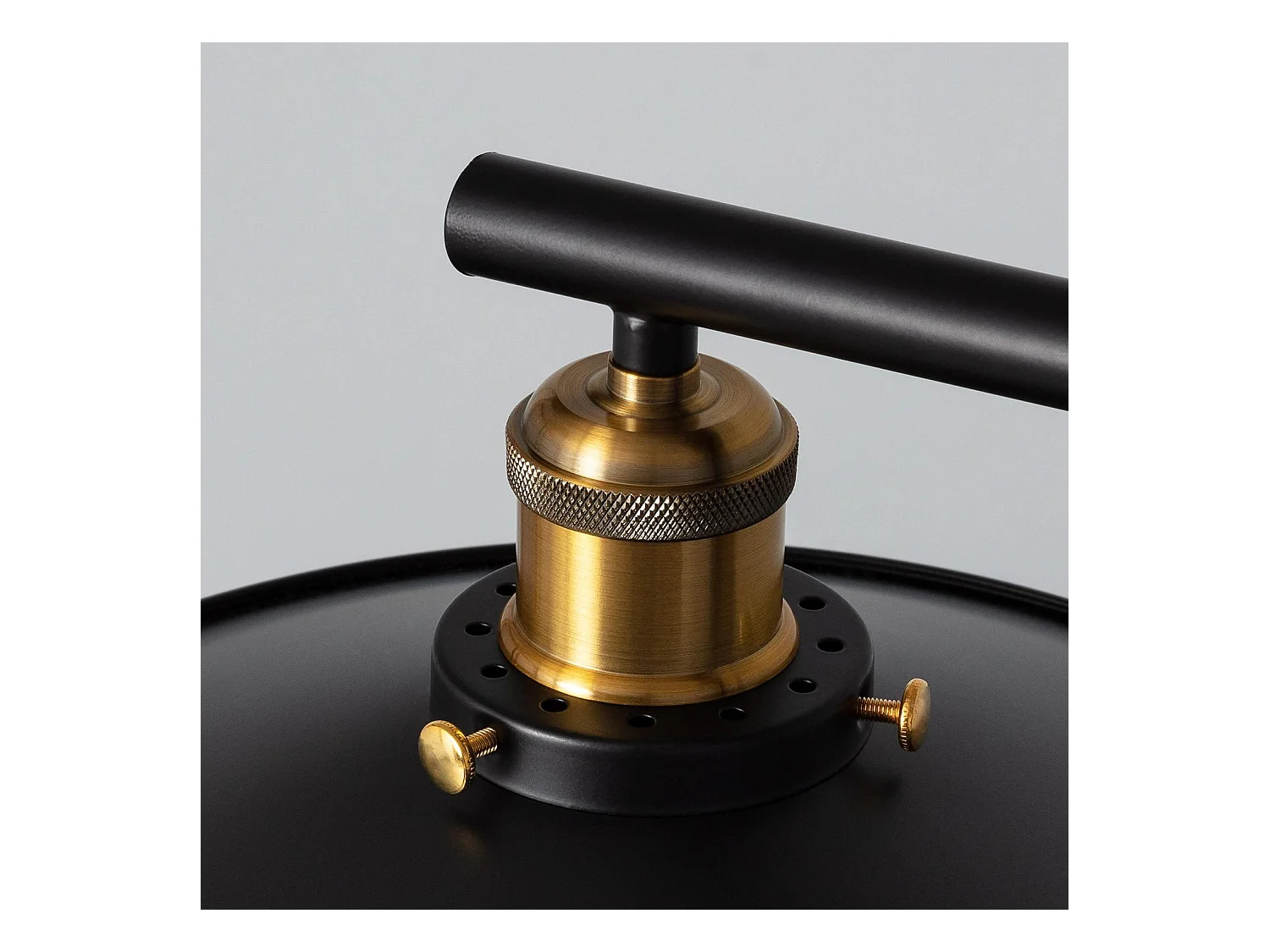 Lámpara Colgante Metal Pusaka Negro