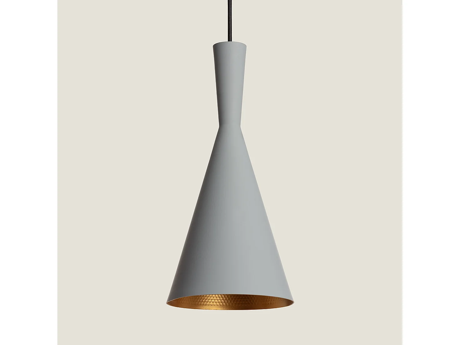 Suspension Aluminium Lennon Gris