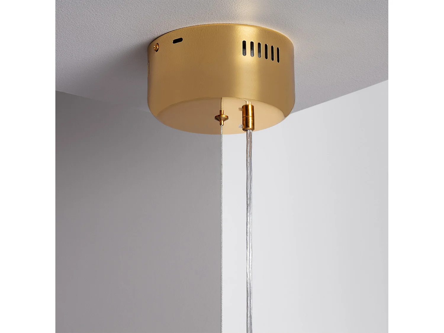Lámpara Colgante LED 37 W Aluminio Gloria Ø700 mm