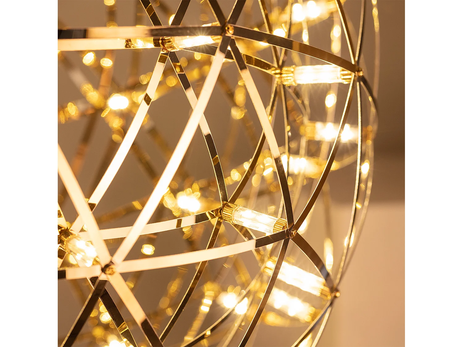 Lámpara Colgante LED 37 W Aluminio Gloria Ø700 mm