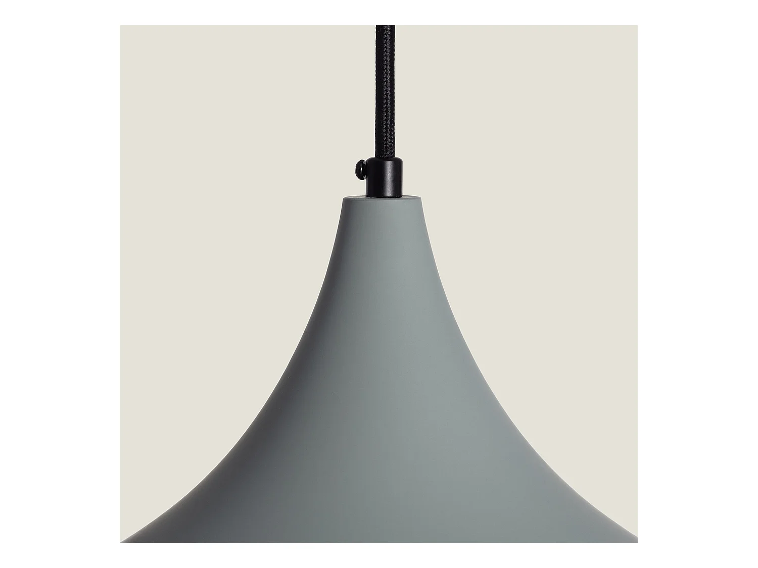 Suspension Métal Presley Gris