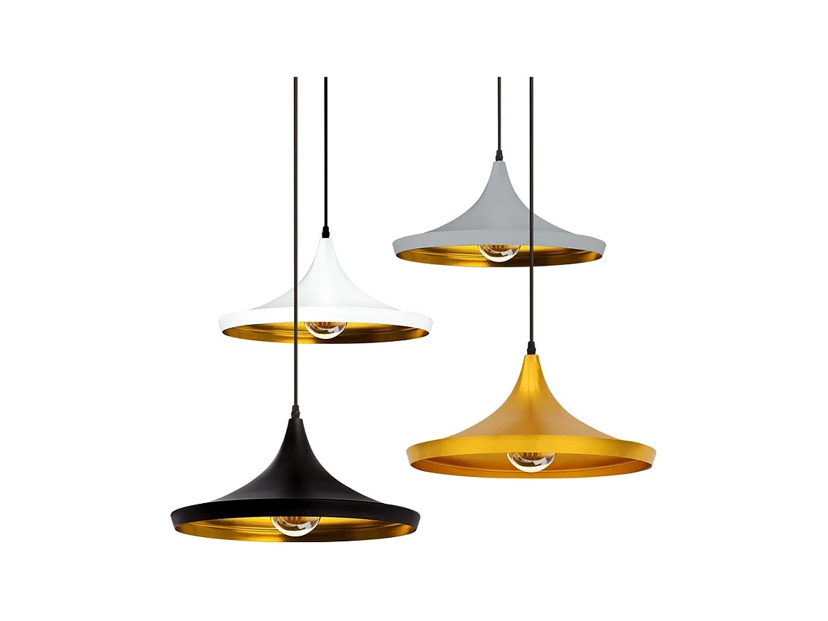 Suspension Métal Presley Gris