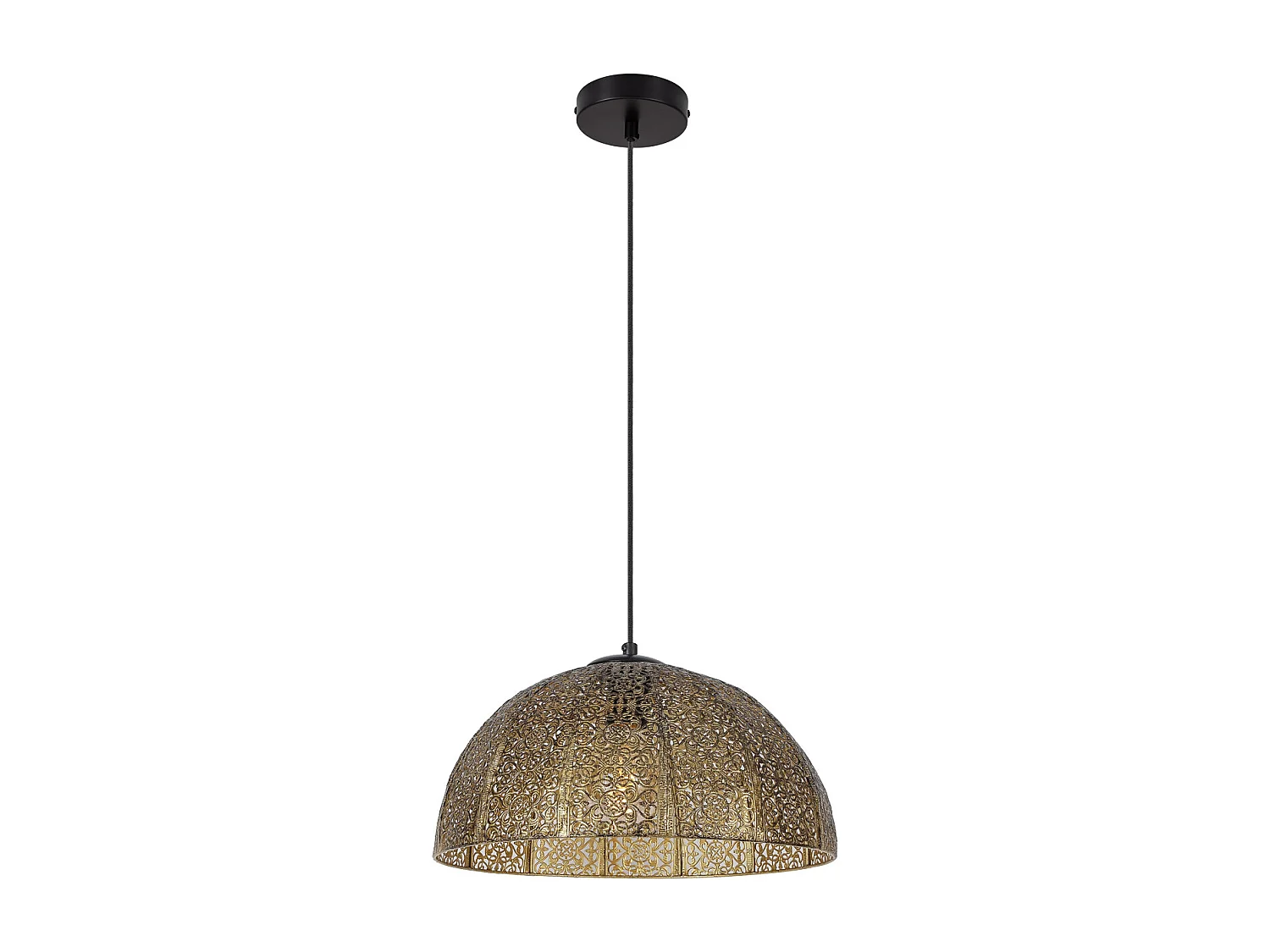 Suspension Métal Aerba Doré