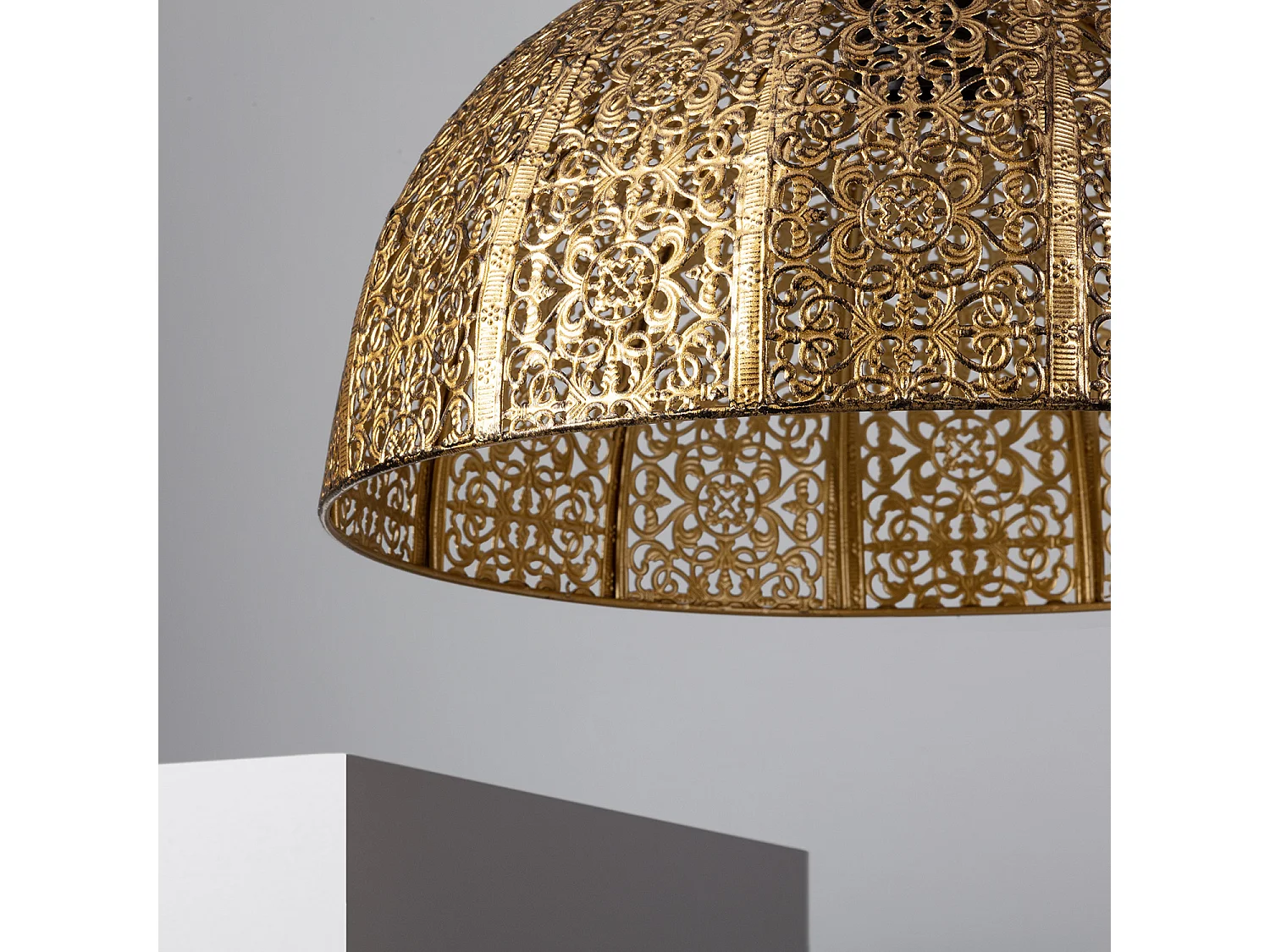 Suspension Métal Aerba Doré