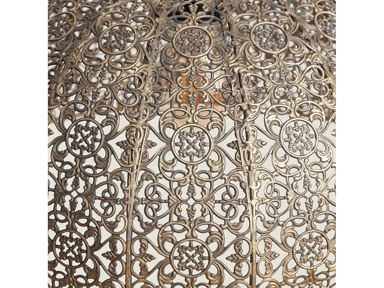 Suspension Métal Aerba Doré