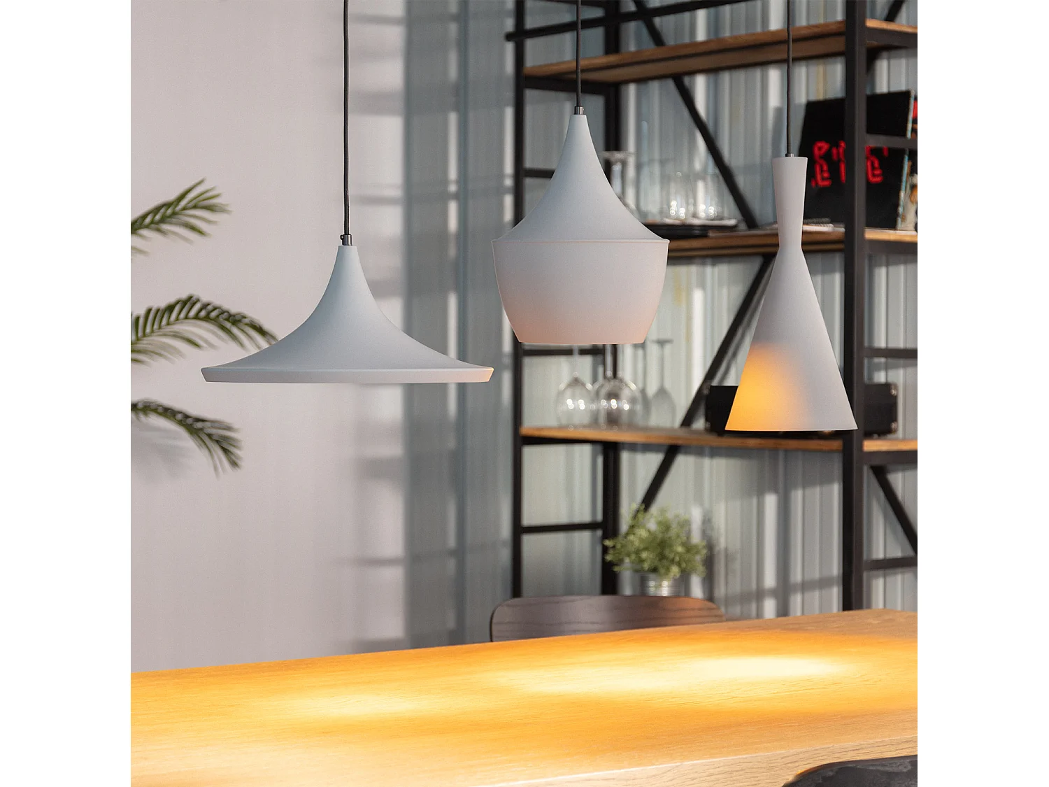 Suspension Métal Mercury Gris