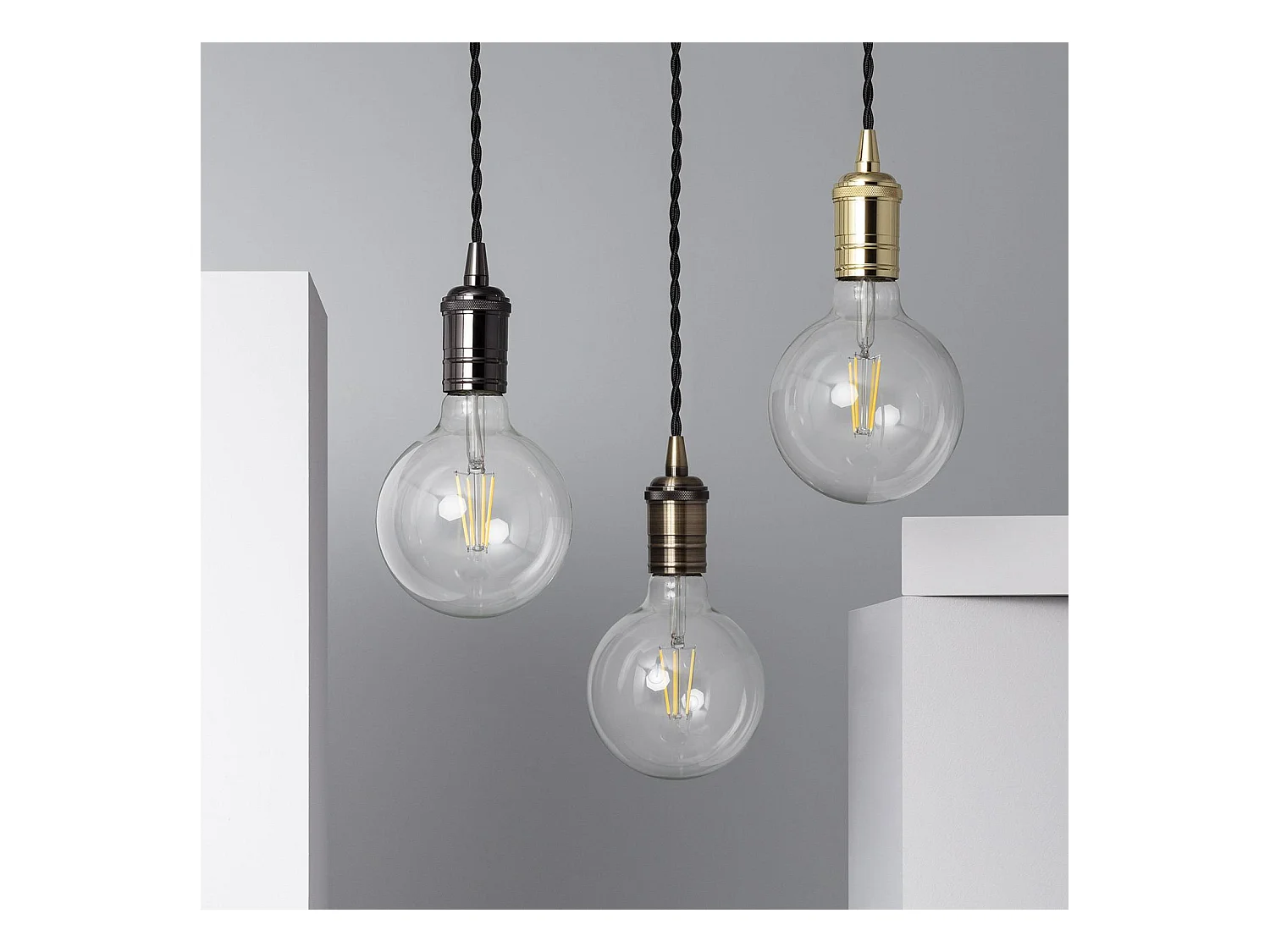 Suspension Métal Sinatra Bronze