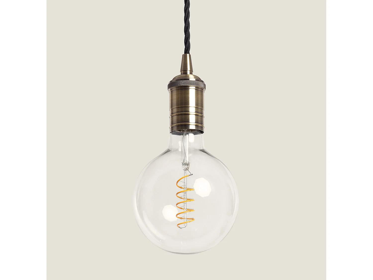 Suspension Métal Sinatra Bronze