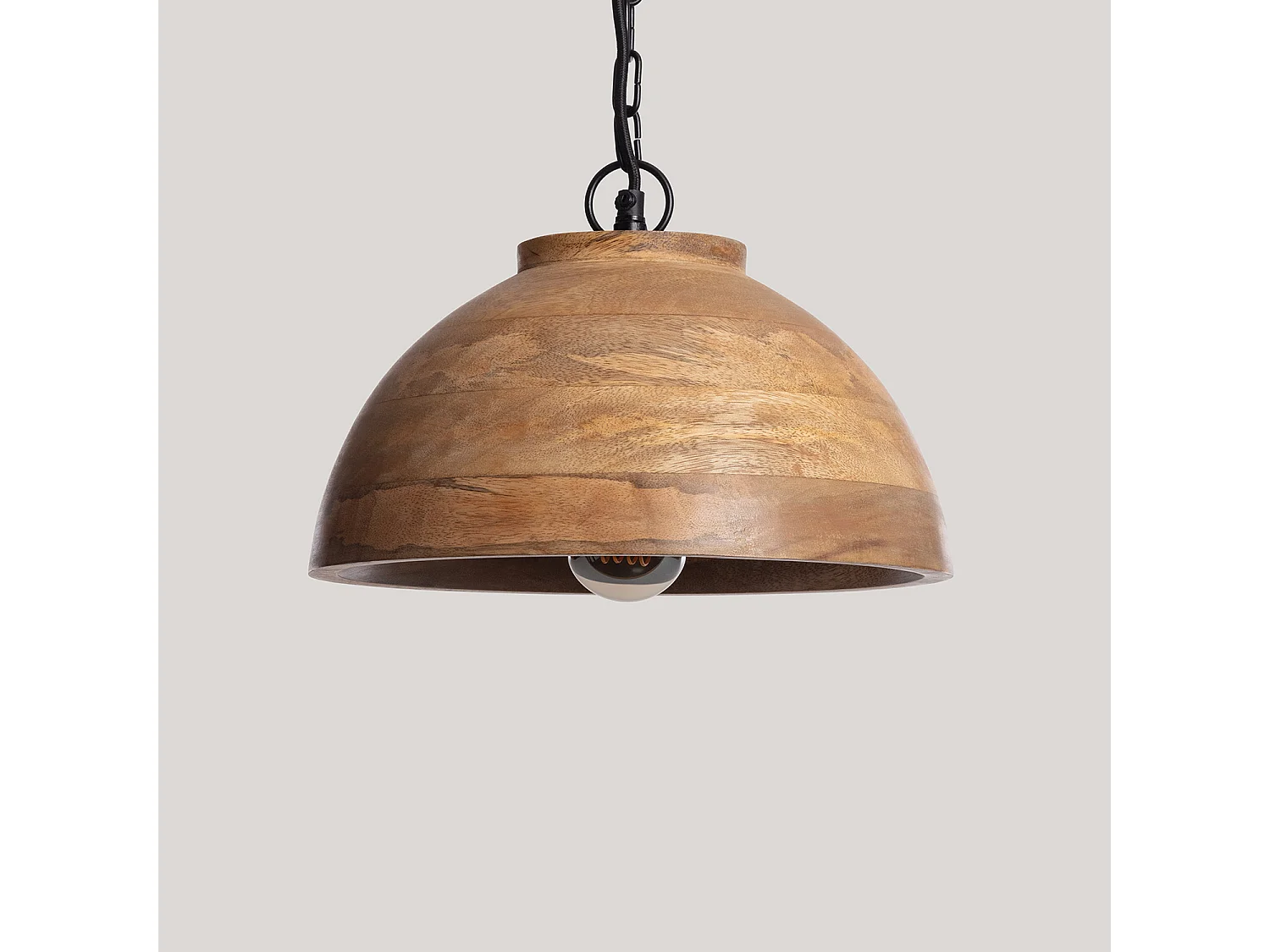 Suspension Bois Naisha S ILUZZIA Brun