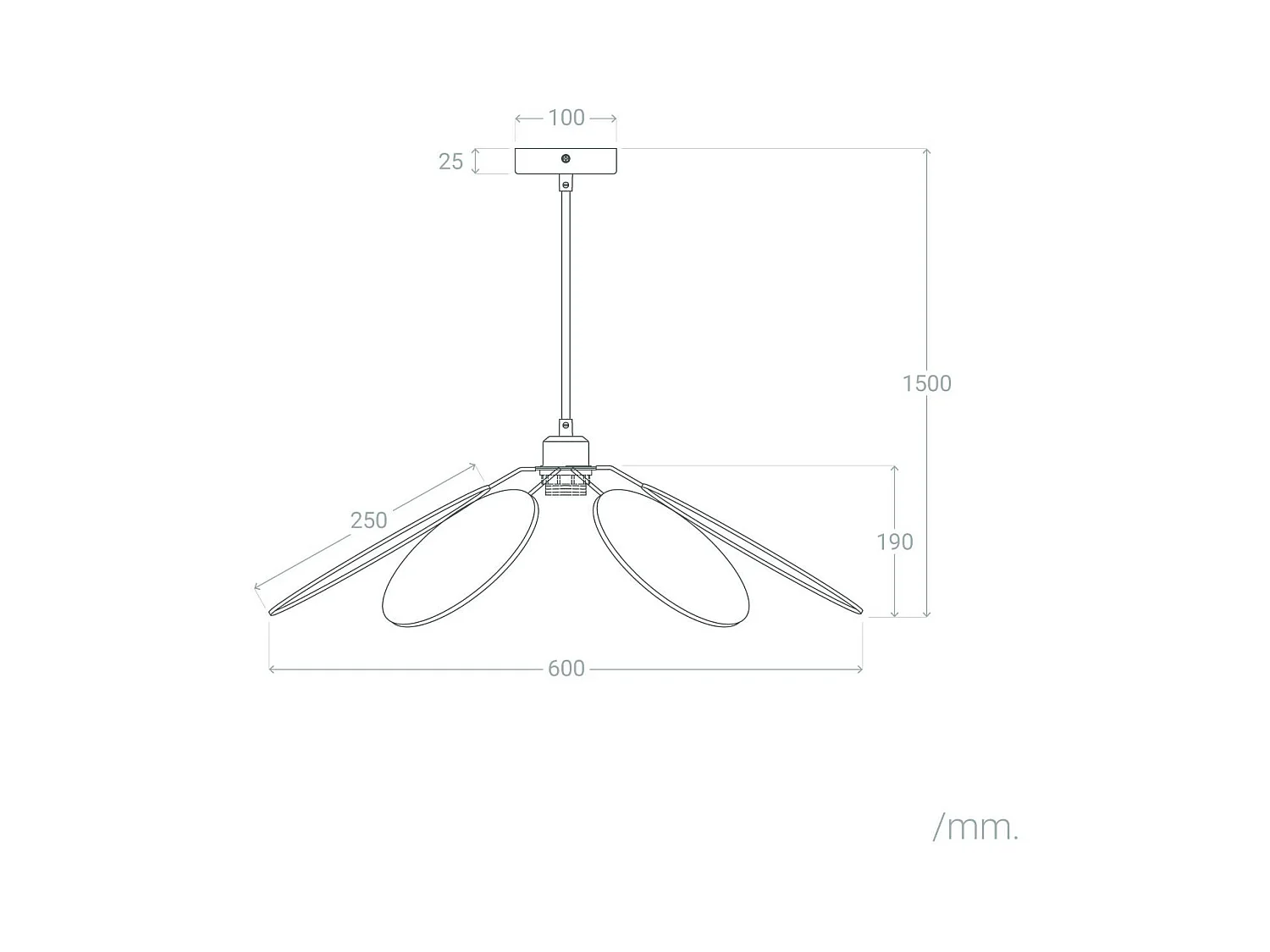 Lampada a Sospensione Rattan Nirvana Intrecciato Naturale