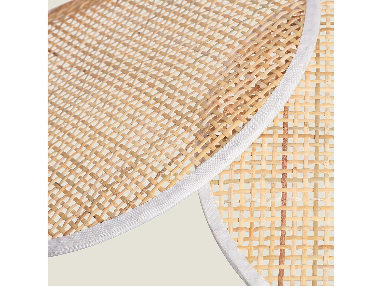 Suspension Rotin Nirvana Naturel tressé